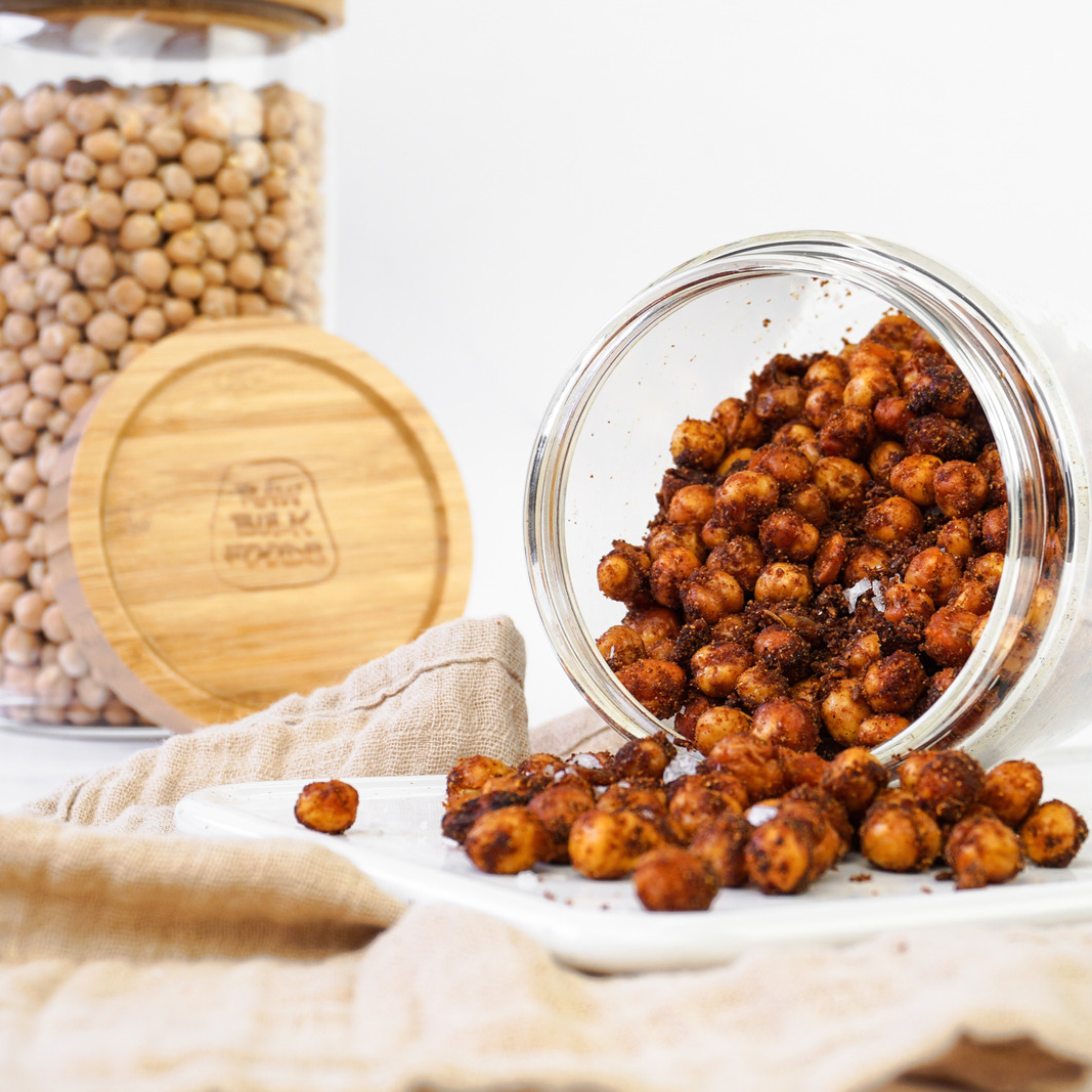 Crunchy Chickpea Snacks