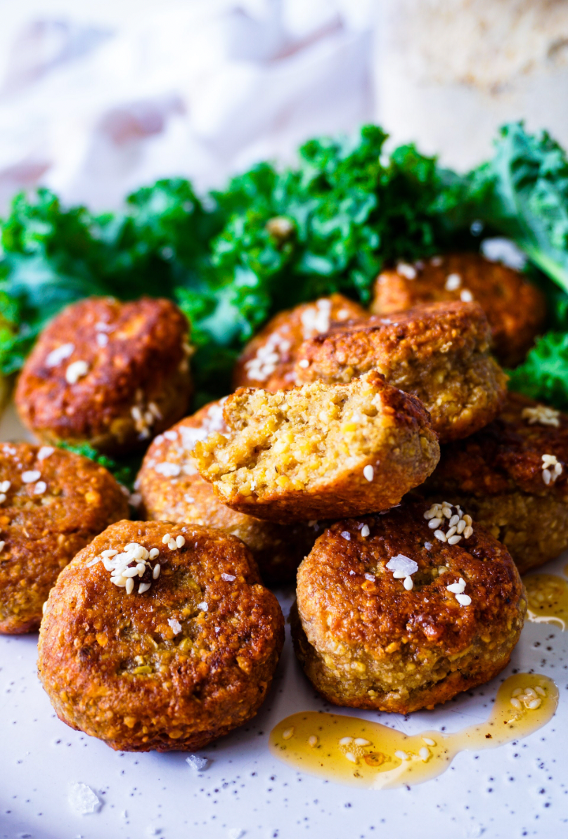 Falafels in a bag