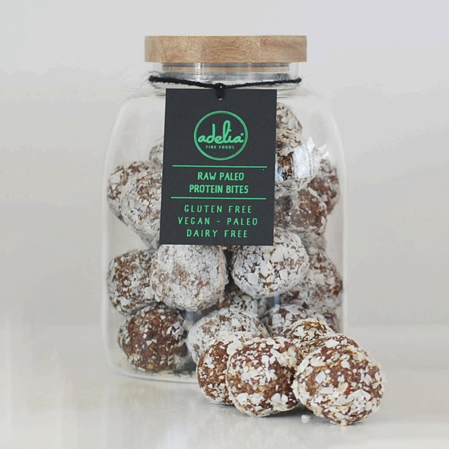 Raw Paleo Protein Bites