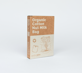 Organic Cotton Nut Milk Bag - Go for Zero