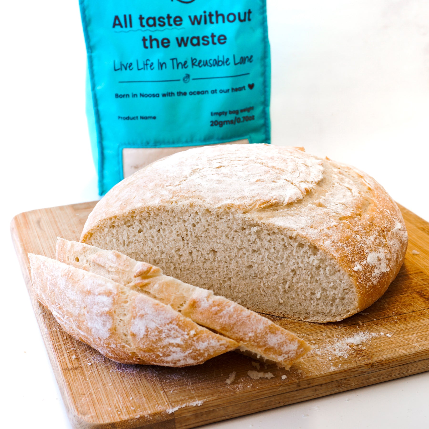 White bread "in a bag"